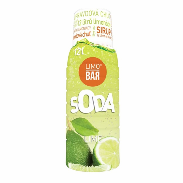 LIMO BAR - Sirup Limetka 0,5l