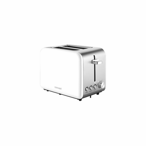 Concept TE2051 Toaster WHITE nerezový toustovač