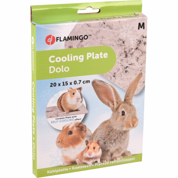 Flamingo Chladící keramická podložka pro hlodavce M 20x15...