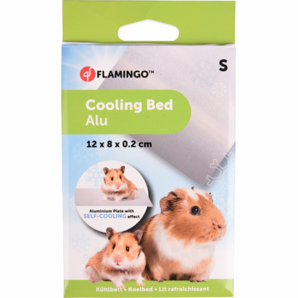Flamingo Chladící hliníková podložka pro hlodavce vel. S ...