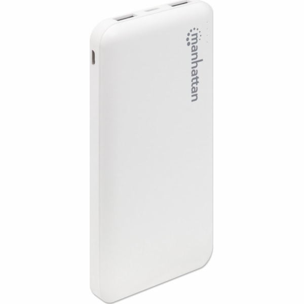 Přenosná powerbanka Manhattan 10000mAh 2x USB-A 2,1A/1A