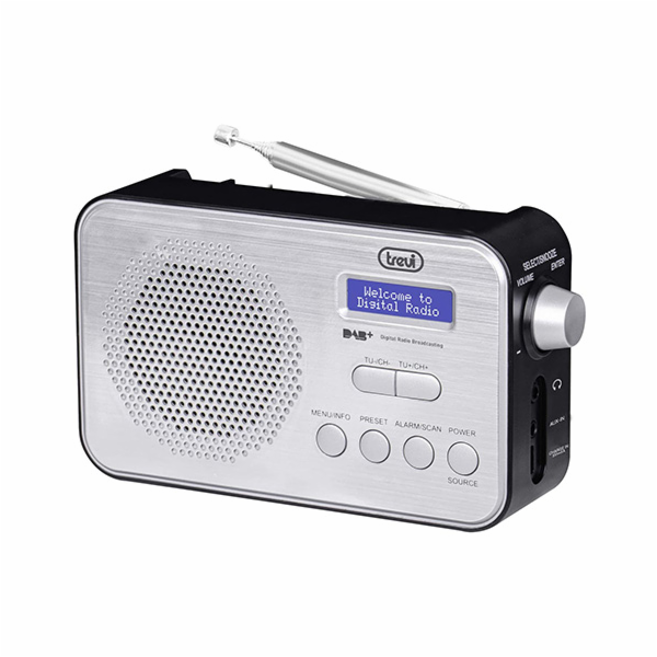 Rádio Trevi, DAB 7F92 R BK, přenosné, DAB+, FM, displej D...