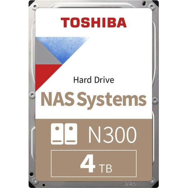 TOSHIBA HDD N300 NAS 4TB, SATA III, 7200 rpm, 128MB cache...