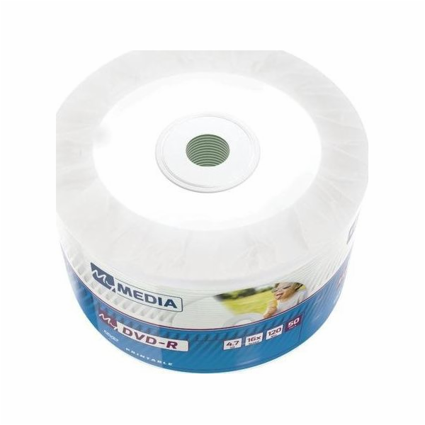 1x50 MyMedia DVD-R 4,7GB 16x Speed Printable Wrap
