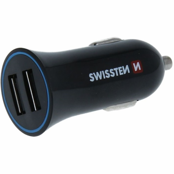 Swissten Cl Adaptér 2,4A Power 2X Usb + Kabel Micro Usb
