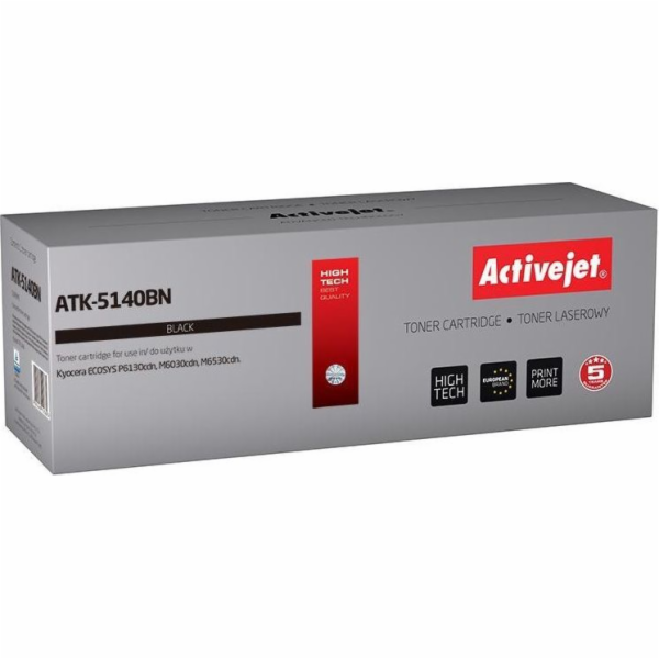 Activejet ATK-5140BN toner (replacement for Kyocera TK-51...