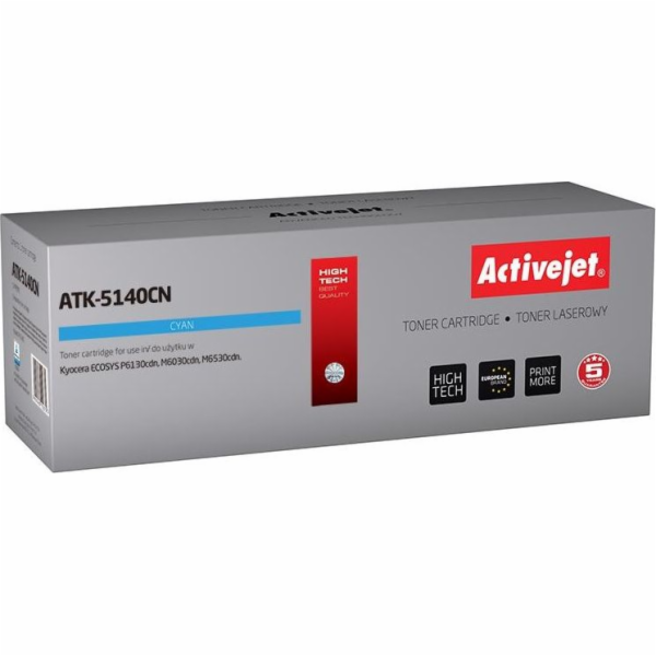 Activejet Tonerová kazeta ATK-5140CN (náhradní kazeta Kyo...