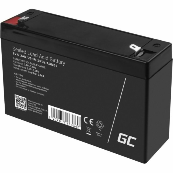 Green Cell AGM39 akumulátor Olověná (VRLA) 7200 mAh 6 V
