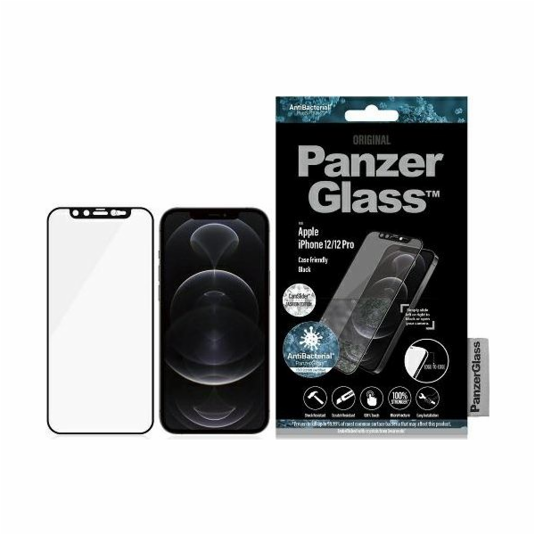 PanzerGlass E2E Microfracture pro iPhone 12/12 Pro CamSli...