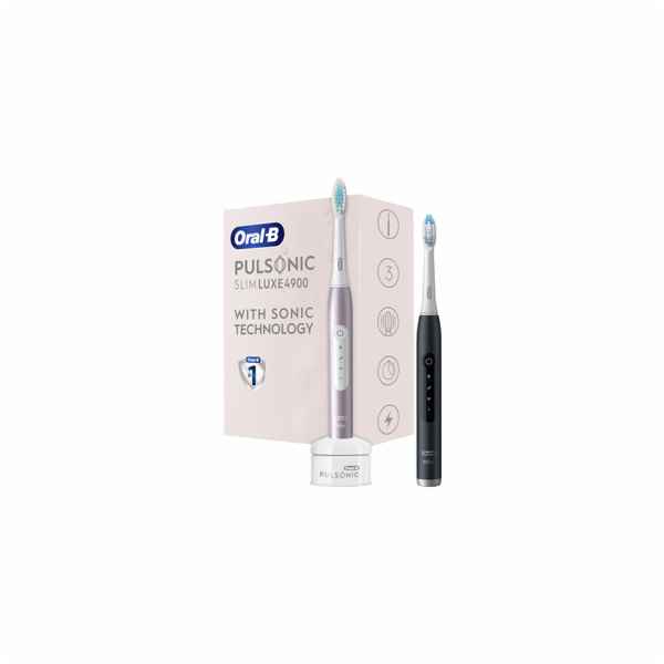 Oral-B Pulsonic Slim Luxe 4900 Dva sonické zubní kartáčky...