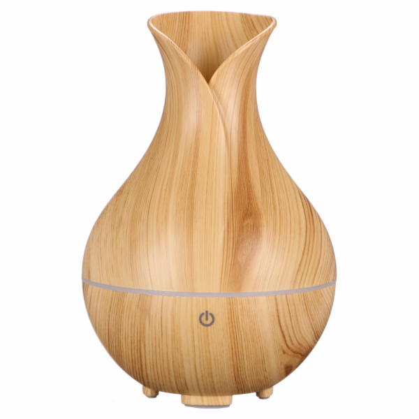 SIXTOL Aroma difuzer Bloom světlé dřevo 200ml SIXTOL