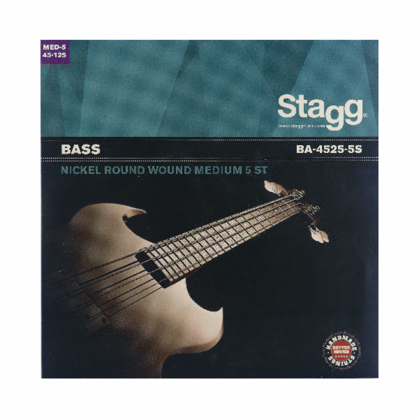 Stagg BA-4525-5S, sada strun pro 5-ti strunnou el. baskyt...