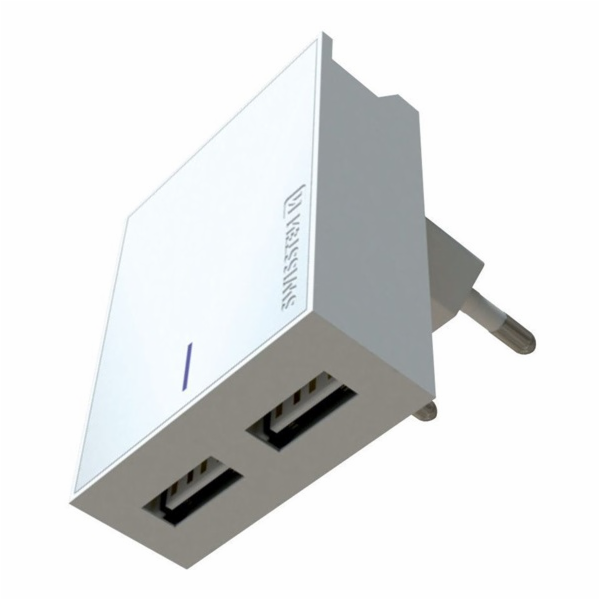 Nabíječka cestovní SWISSTEN 2x USB, IC, 3A, + microUSB ka...