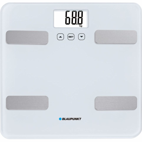 Blaupunkt BSM501 Čtverec Bílá Elektronická osobní váha