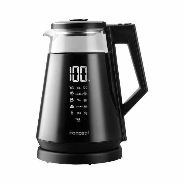 Concept 1,7 l rychlovarná konvice Thermosense skleněná RK...