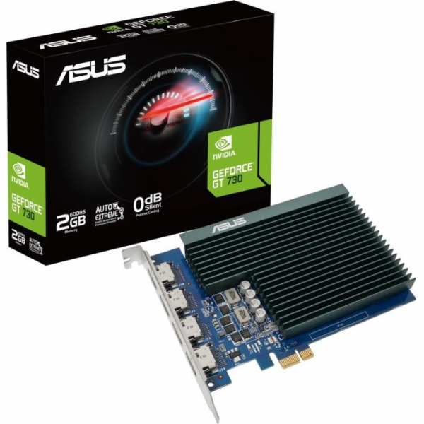 ASUS GT730-4H-SL-2GD5, GT 730, 2GB GDDR5, 4xHDMI