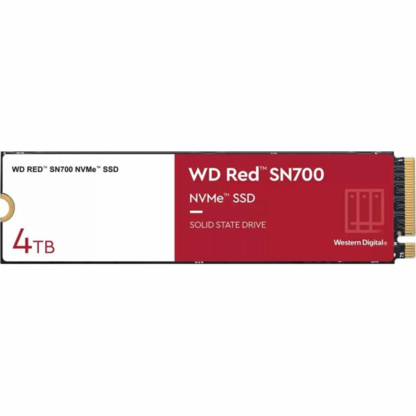 WD Red SN700 4TB, WDS400T1R0C WD RED SSD NVMe 4TB PCIe SN...