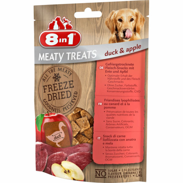 8in1 Dog Freeze Dried Freeze-dried dog treat - duck and a...