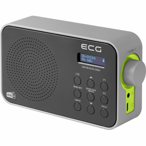 ECG RD 110 DAB Black Dab rádio + FM