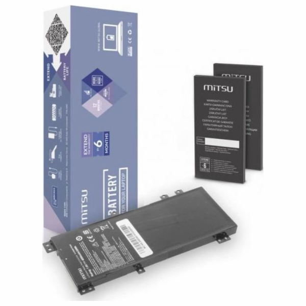 Bateria do Asus Z450, Z550SA, Z550MA 4000 mAh (30 Wh) 7.6...