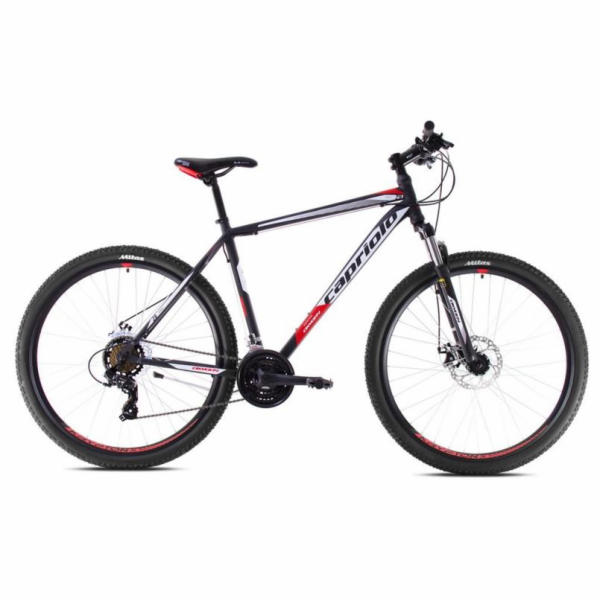 Horské jízdní kolo Capriolo OXYGEN 29"/21" červeno-bílo-č...