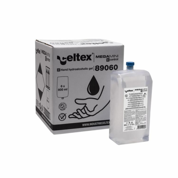 Dezinfekce Celtex Hydroalkoholický gel na ruce pro bezdot...