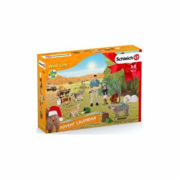 Schleich 98272 Adventní kalendář Africká zvířata