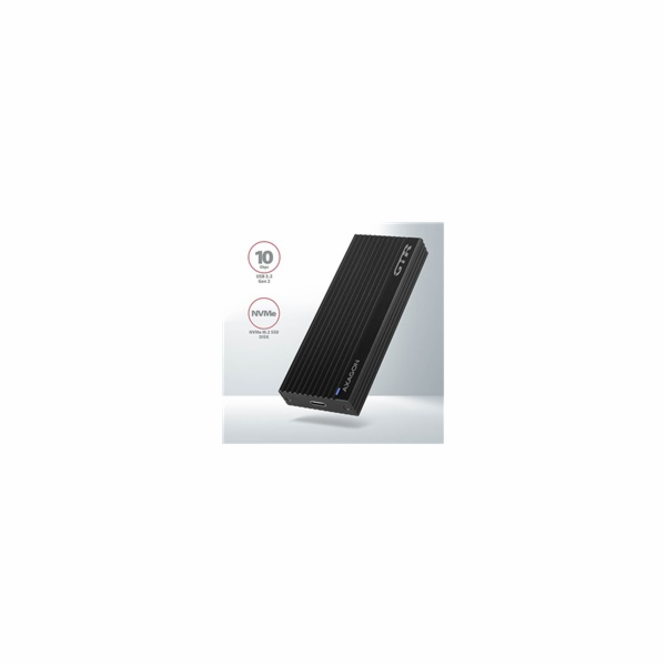 AXAGON EEM2-GTR, USB-C 3.2 Gen 2 - M.2 NVMe SSD kovový TH...