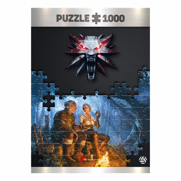 Puzzle Premium Zaklínačova cesta Ciri 1000 prvků