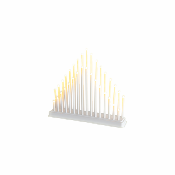 Svícen Retlux RXL 403 bílý 33 LED WW