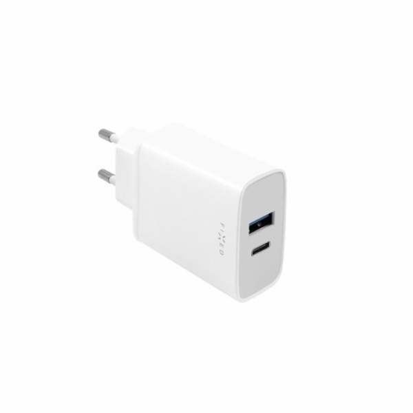 Fixed nabíječka, 30W bílá, FIXC30-CU-WH
