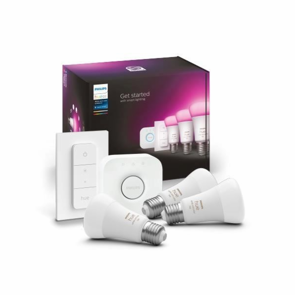 Philips Philips Hue E27 3 startovací sada 3x800lm 75W - v...