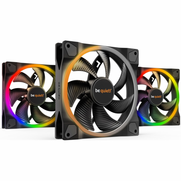 být zticha! Ventilátor Light Wings PWM 140mm Triple Pack ...