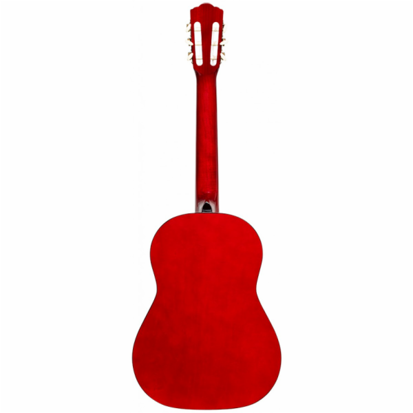 Stagg SCL50-RED, klasická kytara 4/4, červená