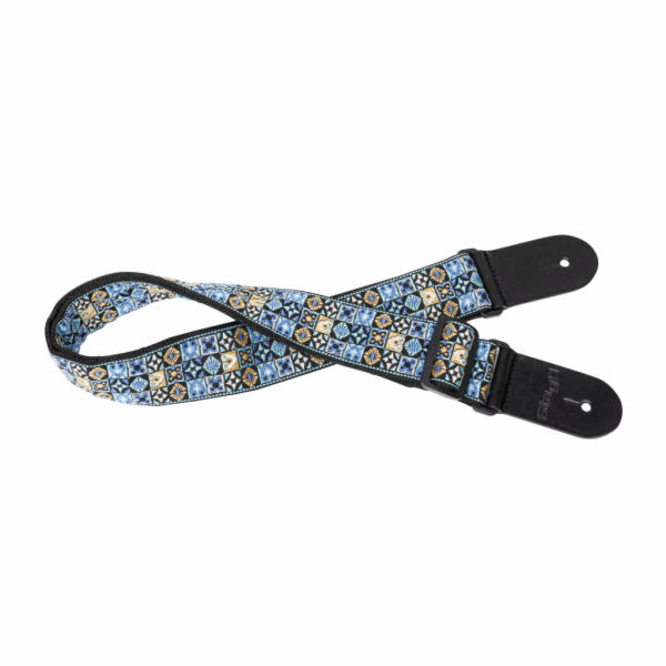 Stagg SWO HOOTMIX BLU, kytarový popruh, modrý