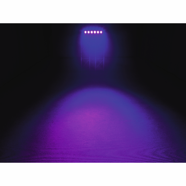 Eurolite LED BAR-6 UV světelná lišta, 6x 1W UV LED