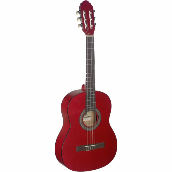 Stagg C 430 M červená klasická kytara 3/4, 
