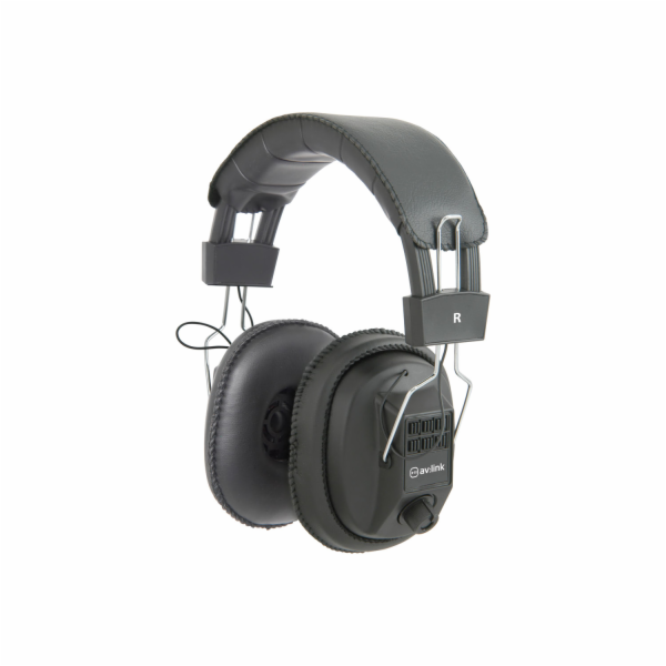 AV:link mono/stereo sluchátka s ovládáním hlasitosti