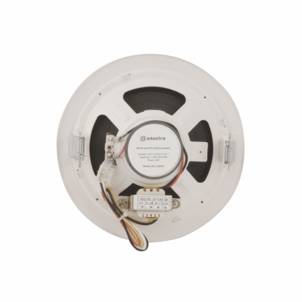 Adastra 100V podhledový 5.25" reproduktor, 6W, kovový bílý