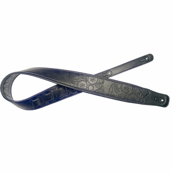 Stagg SPFL30 MEX BLK, kytarový popruh, černý