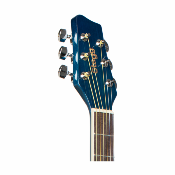 Stagg SA20D BLUE, akustická kytara typu Dreadnought