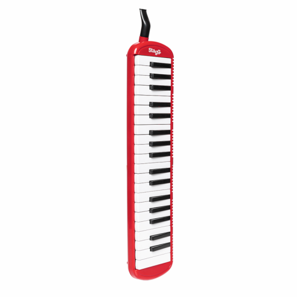 Stagg MELOSTA37 RD, klávesová harmonika, červená