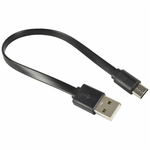 AV:Link plochý kabel USB Typ-C, 20cm