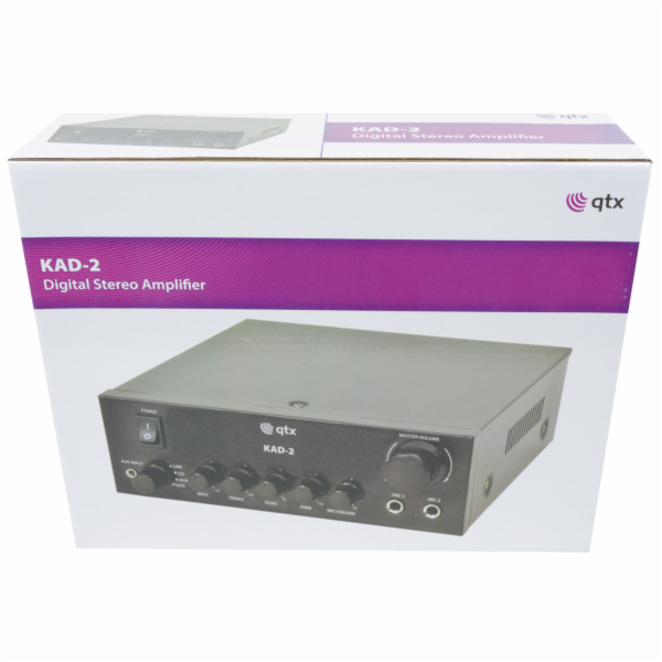 QTX KAD-2 digitální stereo zesilovač, 2x40W