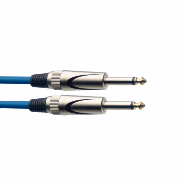 Stagg SGC6DL CBL, kabel JACK/JACK, 6 m, modrý