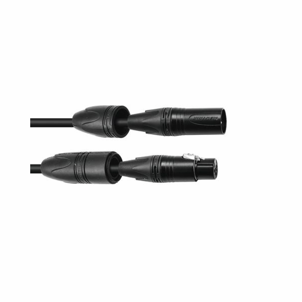 PSSO DMX cable IP 3pin 10m bk