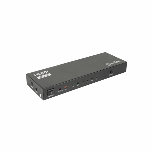 AV:link HSS24, 4K HDMI přepínač/rozbočovač 2x4