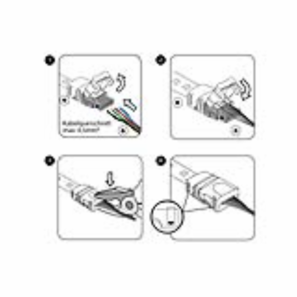Eurolite LED Strip, 2-pinový propojovací kabel, 10 mm
