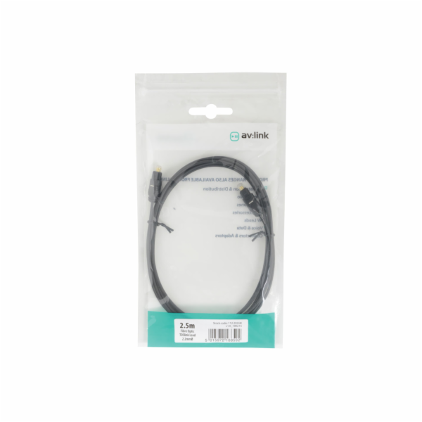AV:link kabel optický 1x TOSlink samec - 1x TOSlink samec...