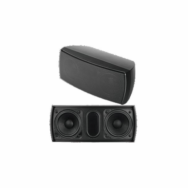 Omnitronic OD-22T nástěnný 2,5" reproduktor 15W, 100V, černý